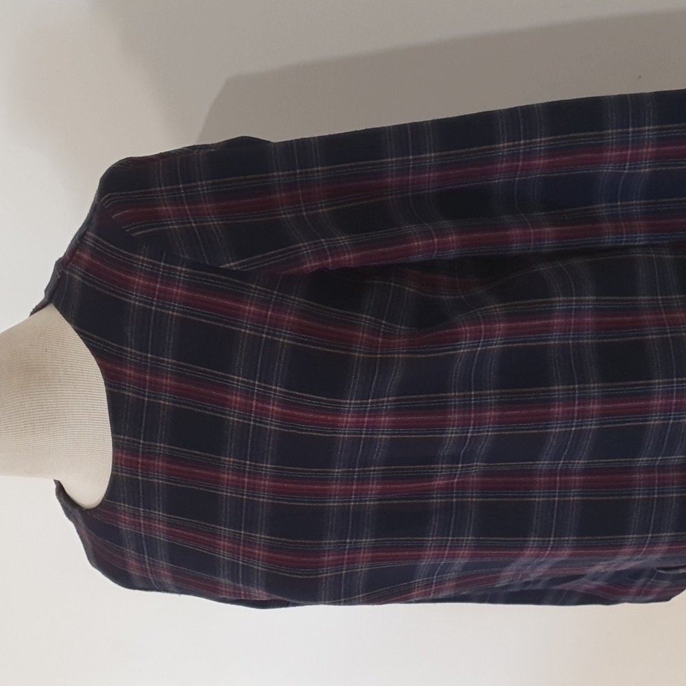 Mango Size M Tartan Long Sleeve Winter Dress Size 12 approx with Pockets - Picture 3 of 6